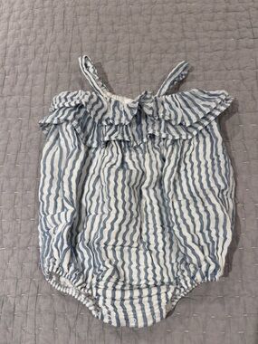 NWT Angel Dear Sailor Bubble Romper